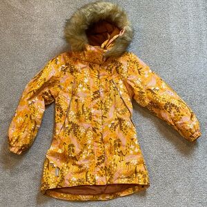 GUC Reima Girls’ Yellow Winter Parka, sz 10